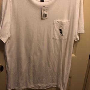 NWT f21 knit pocket tee NWT